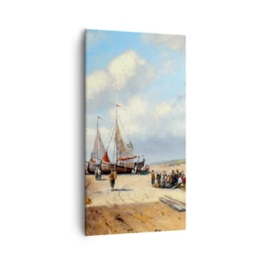 Quadro em tela - Pós-caça bem-sucedida - 55x100 cm