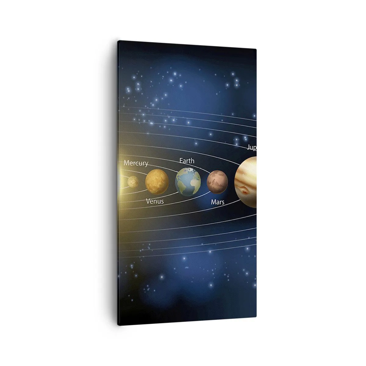 Quadro em tela - Um de dez - 55x100 cm