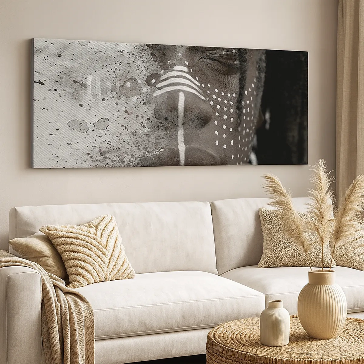 Quadro em tela - Descubra o espírito primordial - 30x30 cm