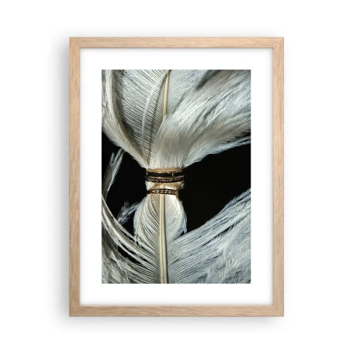 Pôster com moldura de carvalho claro - ...todos os dias da nossa vida... - 30x40 cm