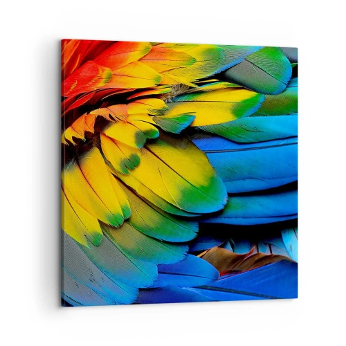 Quadro em tela - Ave do paraíso - 50x50 cm
