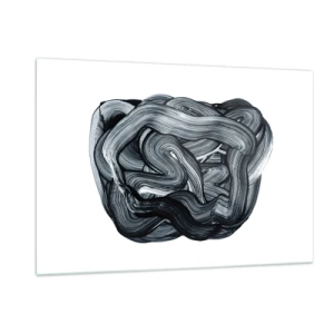 Quadro em vidro - Não é assim tão simples - 120x80 cm