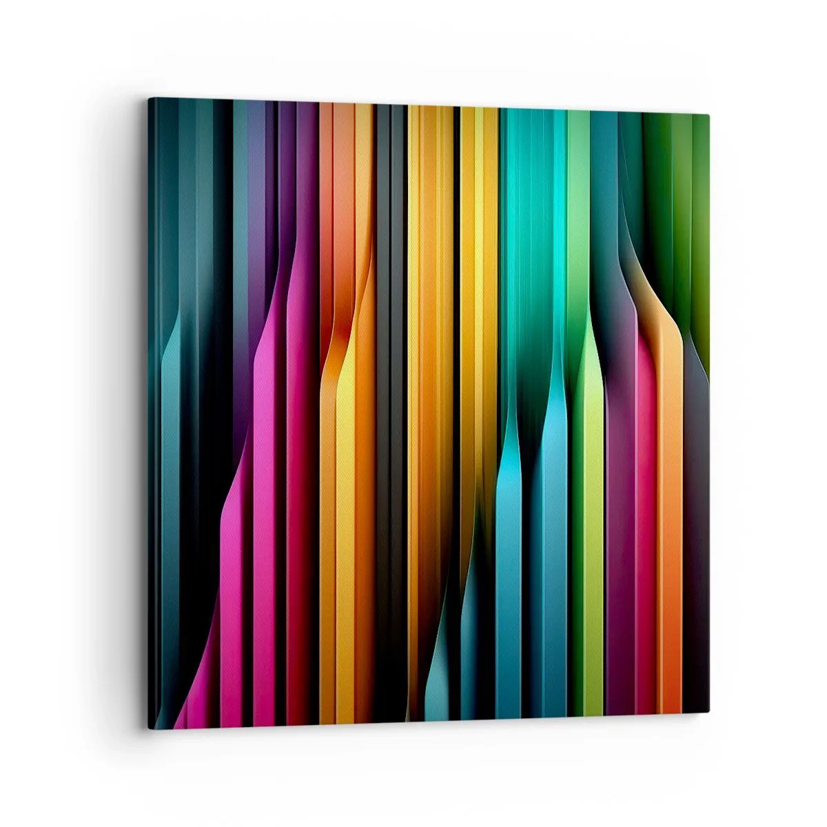 Quadro em tela - Um órgão de luz - 70x70 cm