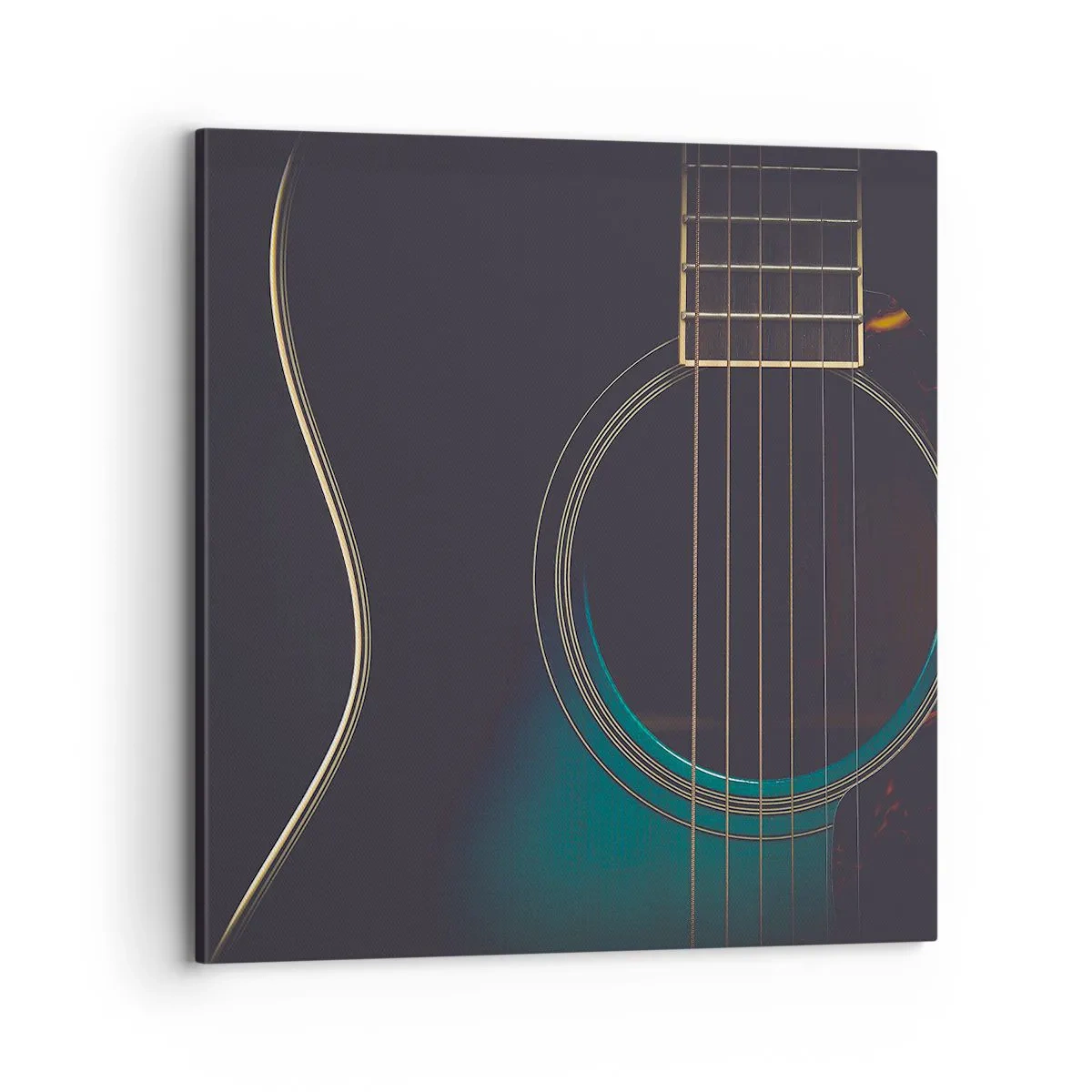 Quadro em tela - Um momento antes de soar - 70x70 cm