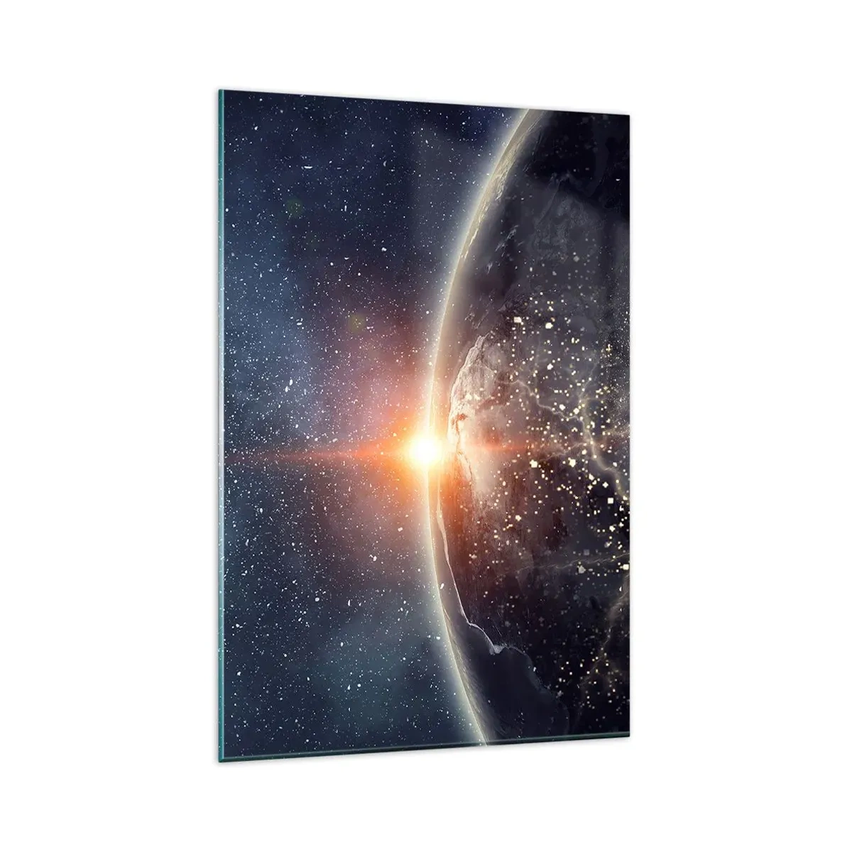 Quadro em vidro - Numa nova perspetiva - 80x120 cm