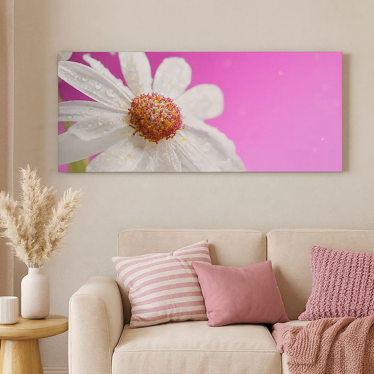 Quadro em tela - Modesto em sua beleza - 100x40 cm