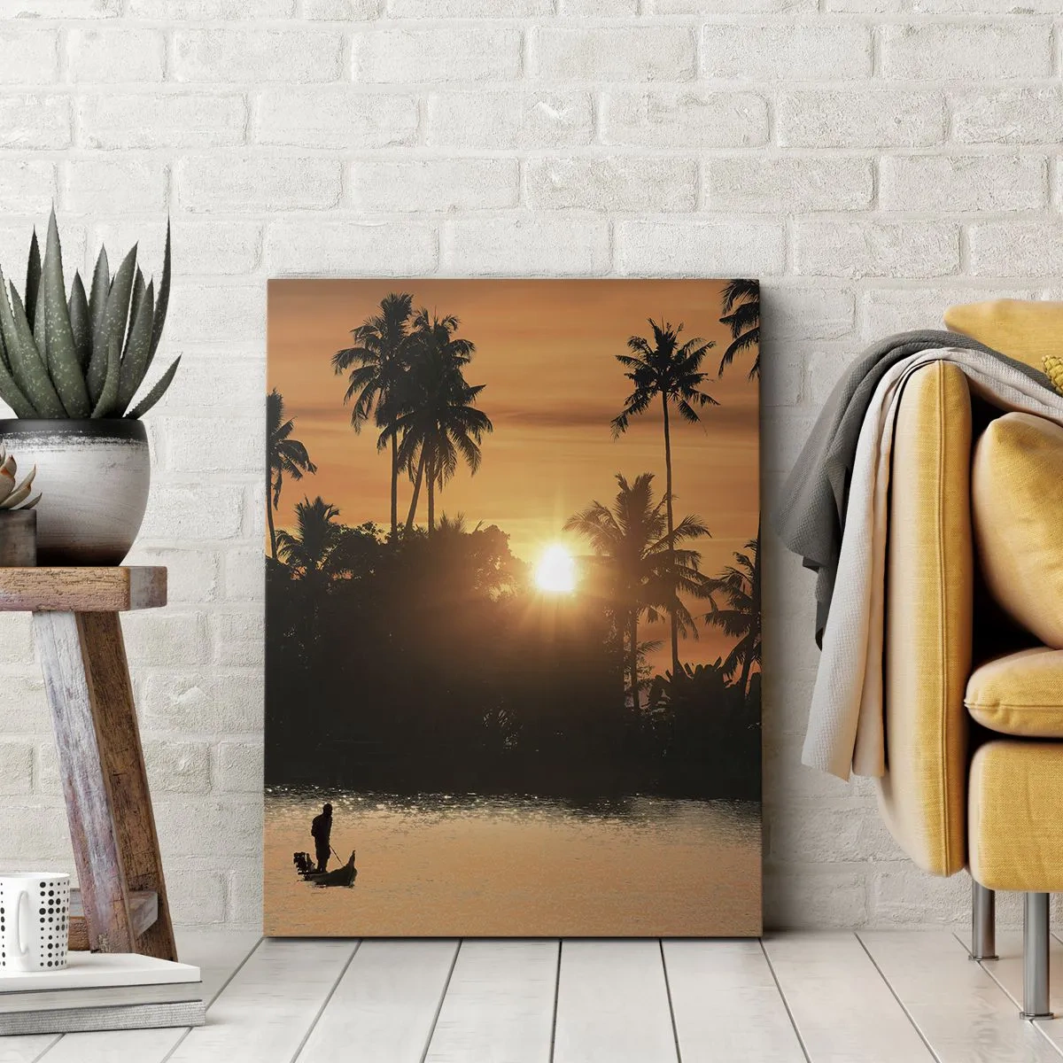 Quadro em tela - Hora do descanso - 50x70 cm