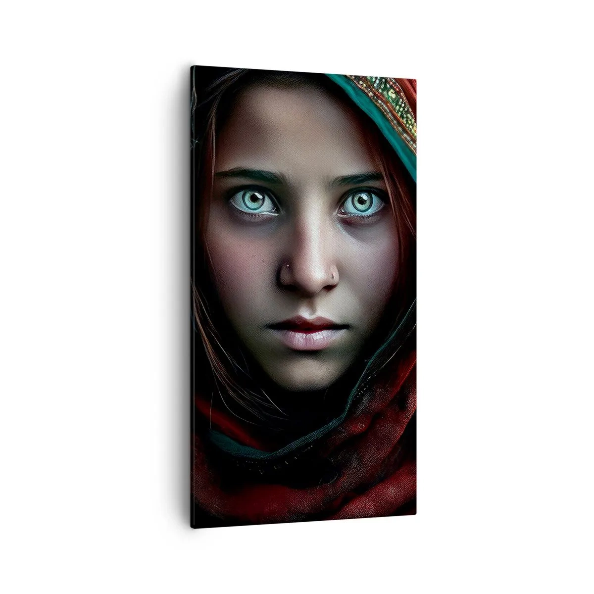 Quadro em tela - Princesa oriental - 55x100 cm