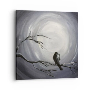 Quadro em tela - A chave para o mistério da noite - 30x30 cm