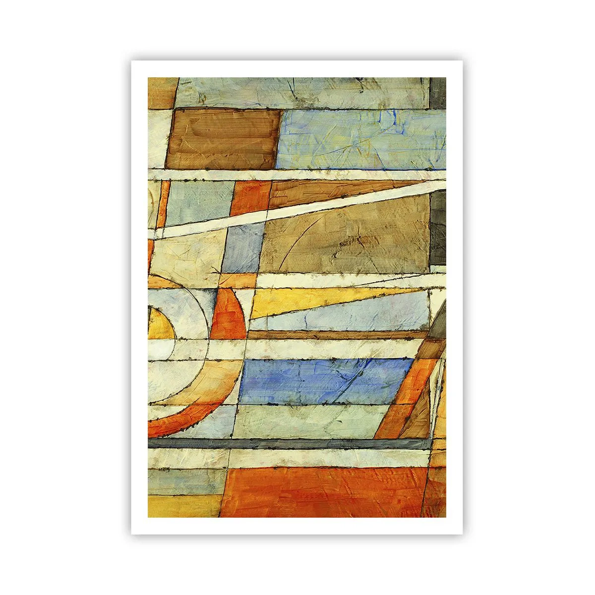 Pôster - Cubismo em construção - 70x100 cm