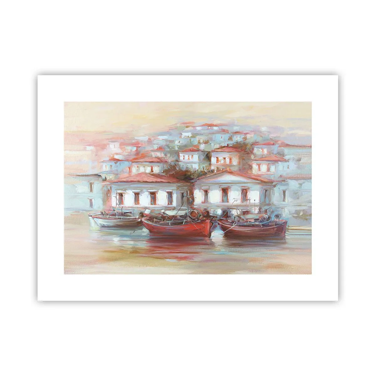 Pôster - Cidade feliz - 40x30 cm