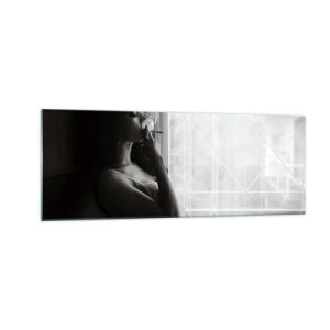 Quadro em vidro - Um momento sensual - 140x50 cm