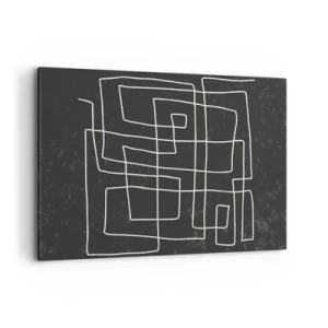 Quadro em tela - Não é tão simples - 100x70 cm