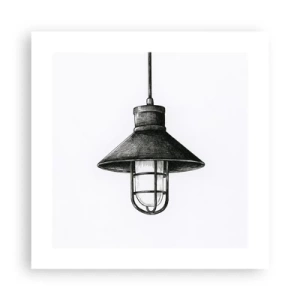 Pôster - Como antigamente… - 40x40 cm