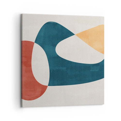 Quadro em tela - Influências e metamorfoses - 50x50 cm