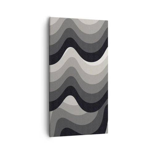 Quadro em tela - Onda após onda - 55x100 cm