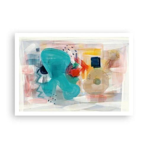 Pôster - Jogo colorido - 100x70 cm