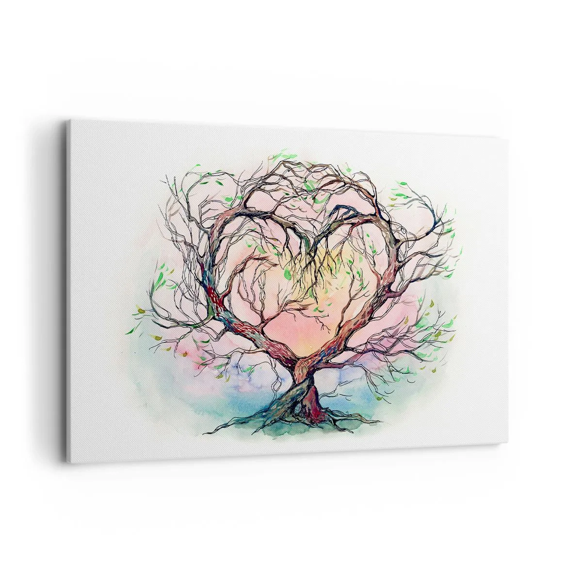 Quadro em tela - Juntos contra os vendavais - 120x80 cm