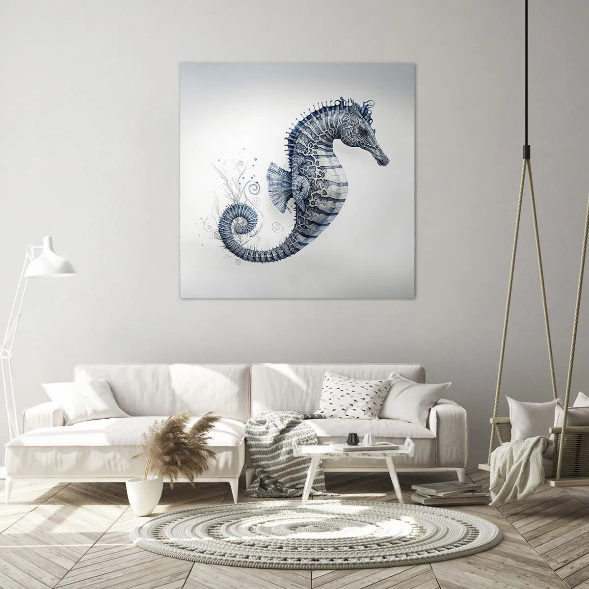 Quadro em tela - Uma piada sutil da natureza - 60x60 cm