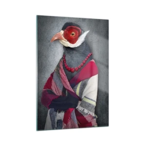 Quadro em vidro - O que estou a fazer aqui?! - 50x70 cm