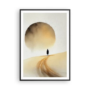 Pôster com moldura preta - Sempre com saudade - 70x100 cm