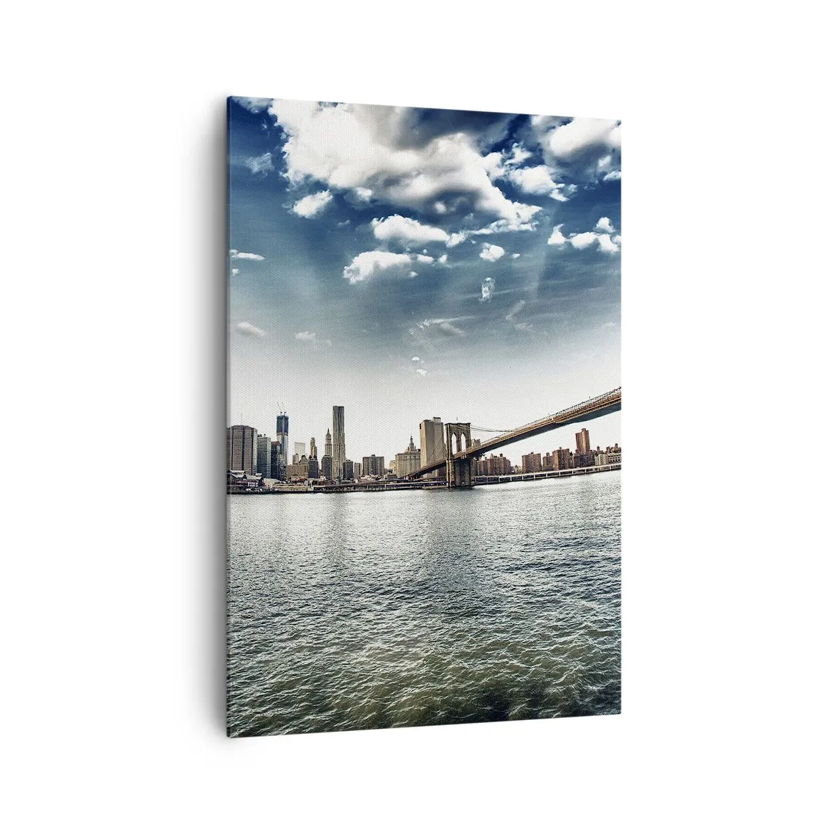 Quadro em tela - Ilha de Vidro - 70x100 cm