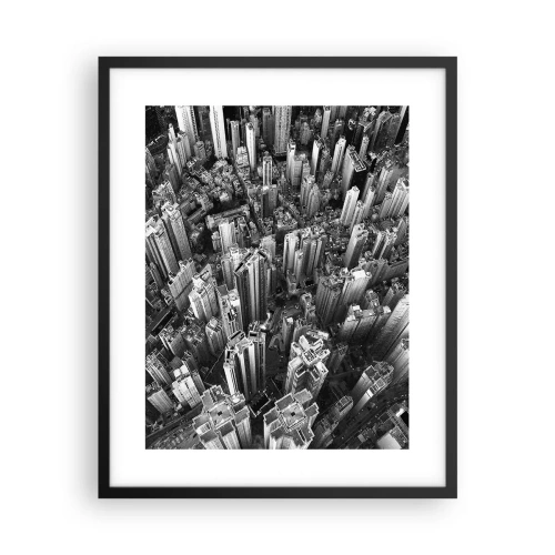 Pôster com moldura preta - Ainda mais alto e mais alto - 40x50 cm