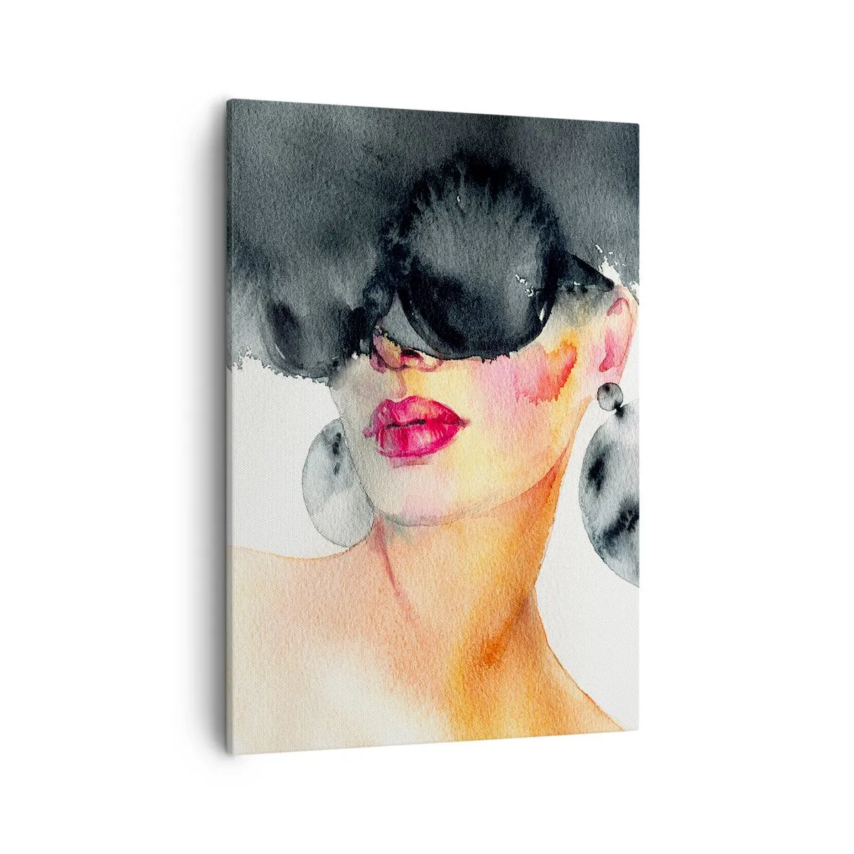 Quadro em tela - O segredo da elegância - 50x70 cm