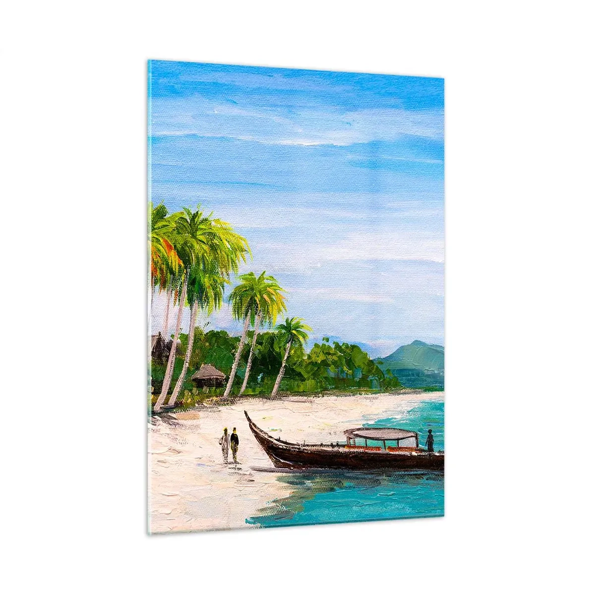 Quadro em vidro - Um sonho exótico - 50x70 cm