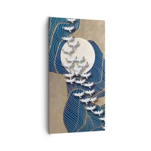 Quadro em tela - Liberdade, peregrinação, comunidade - 65x120 cm