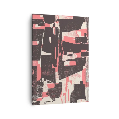 Quadro em tela - Todo esse barulho - 70x100 cm