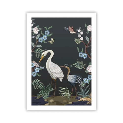 Pôster - Desfile de pássaros - 50x70 cm