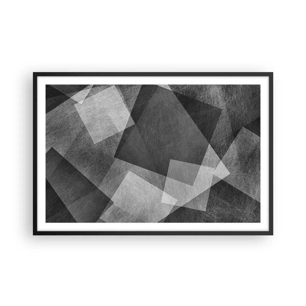 Pôster com moldura preta - Um eterno símbolo da durabilidade e da ordem - 91x61 cm