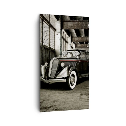 Quadro em tela - A elegância duradoura dos anos 30. - 45x80 cm