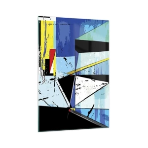 Quadro em vidro - Olhar por um outro ângulo... - 70x100 cm