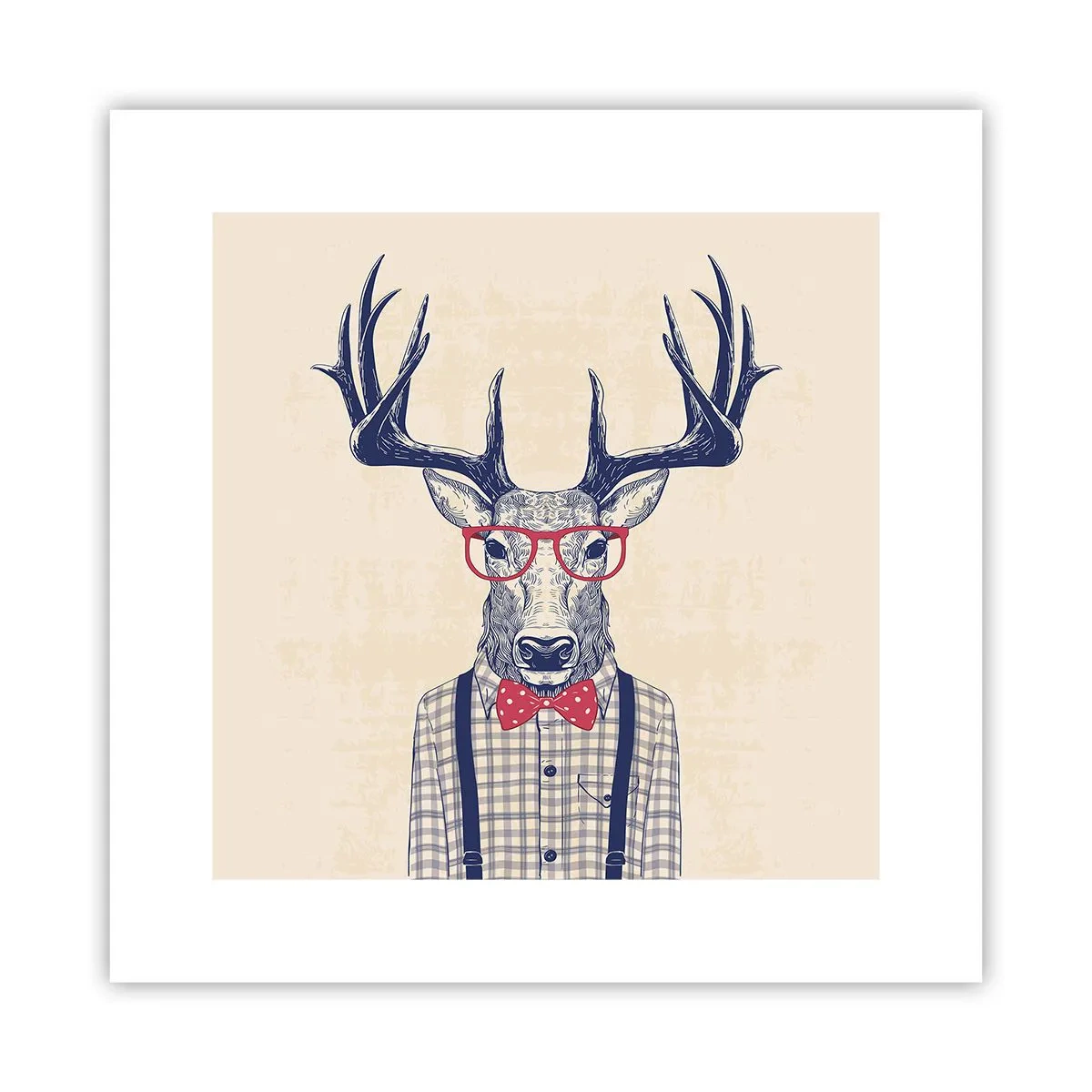 Pôster - Extravagância engraçada - 30x30 cm