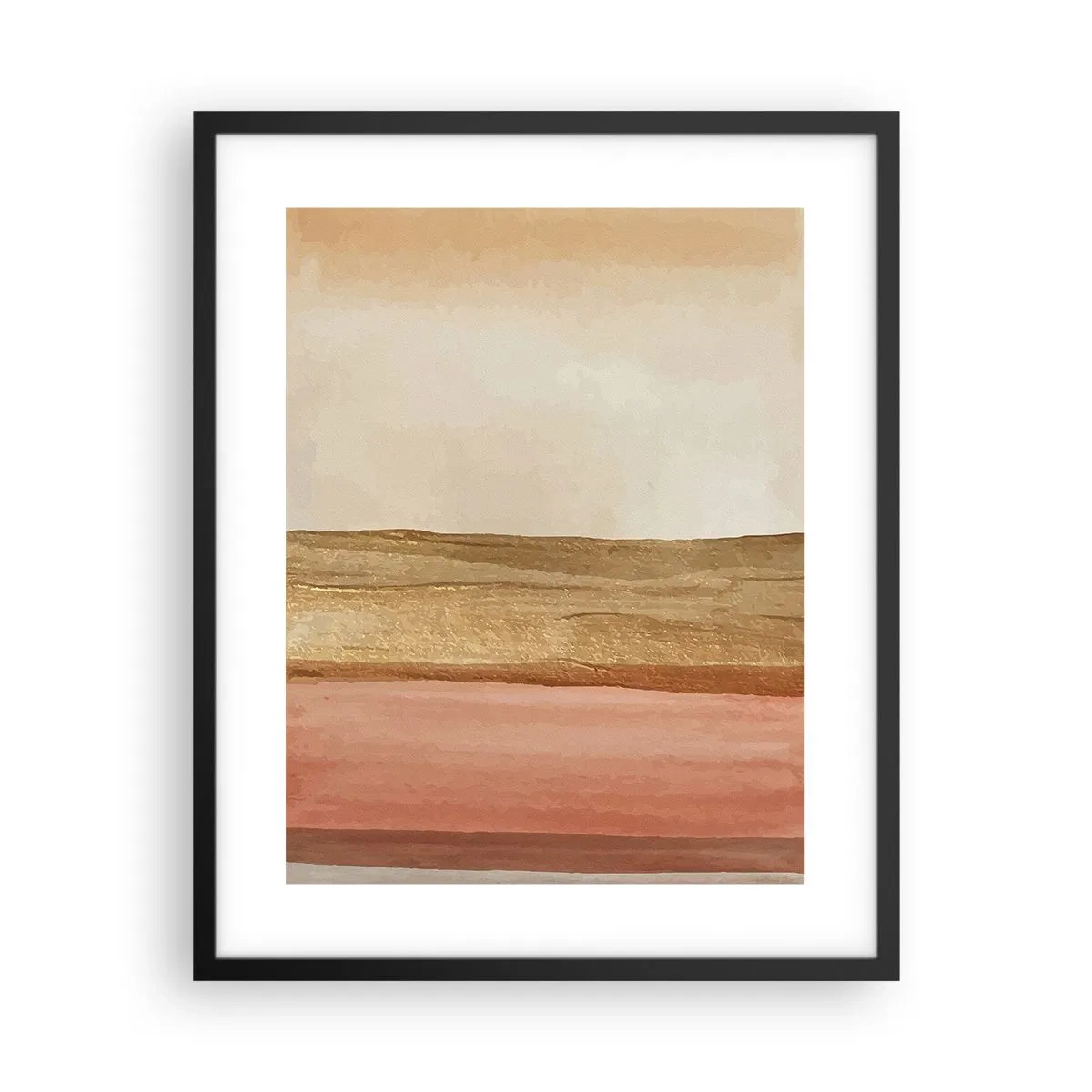 Pôster com moldura preta - Composição vertical - 40x50 cm