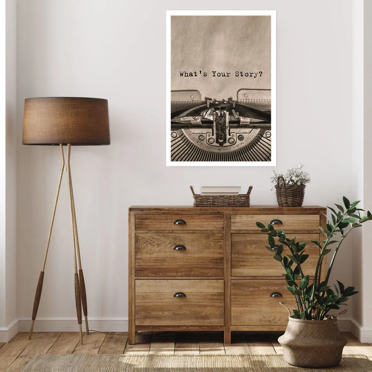 Pôster - Conta-me - 50x70 cm