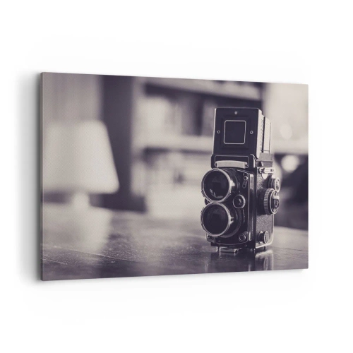 Quadro em tela - A magia da fotografia antiga - 100x70 cm