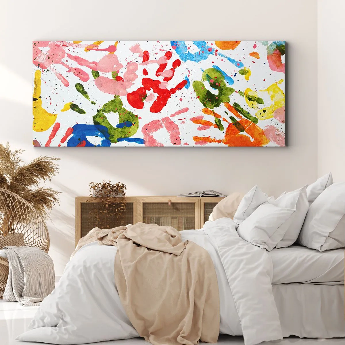 Quadro em tela - Siga os passos - 140x50 cm
