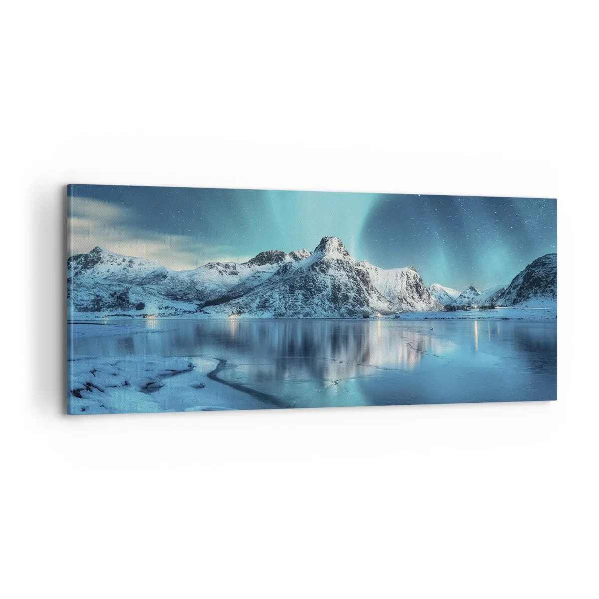 Quadro em tela - Noite de Luz - 100x40 cm