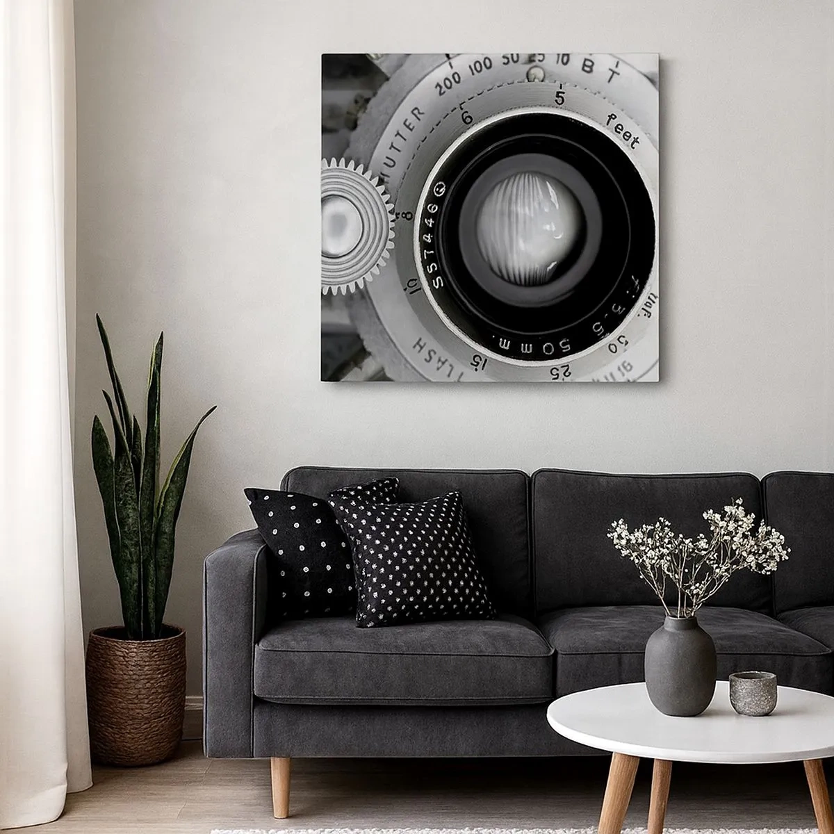 Quadro em tela - Uma história sobre Hollywood - 30x30 cm