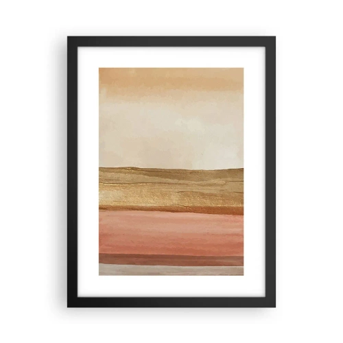 Pôster com moldura preta - Composição vertical - 30x40 cm