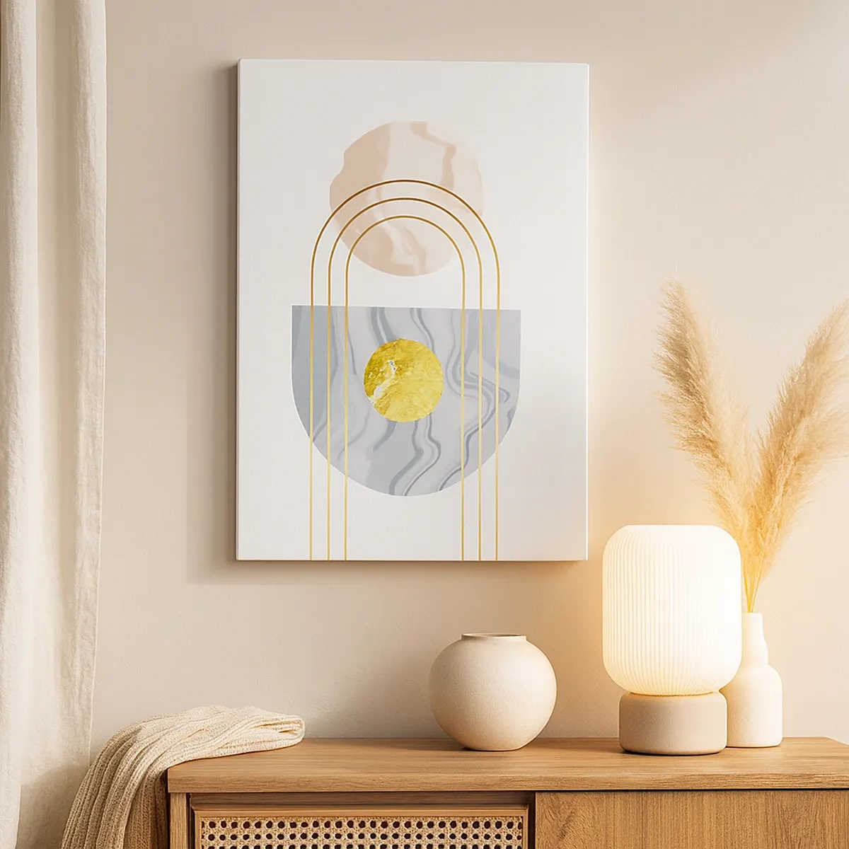 Quadro em tela - Brilho e claridade - 50x70 cm