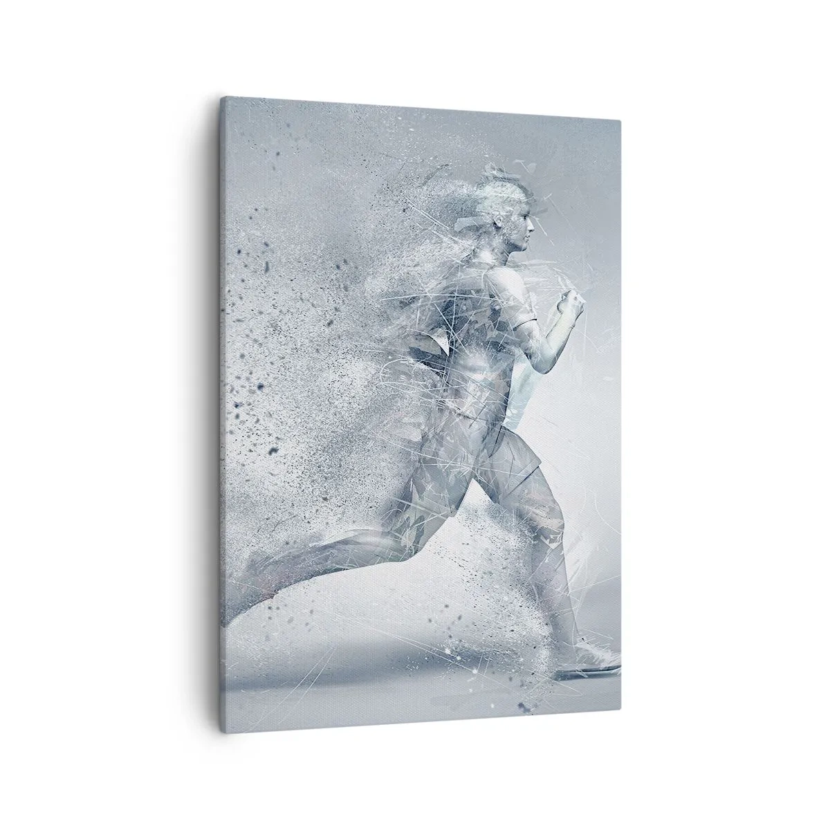 Quadro em tela - Energia limpa como um cristal - 50x70 cm