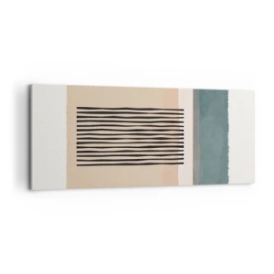 Quadro em tela - Está tudo bem - 100x40 cm