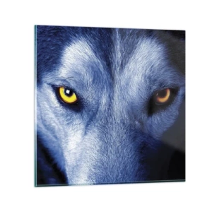 Quadro em vidro - Olhar hipnotizante - 30x30 cm