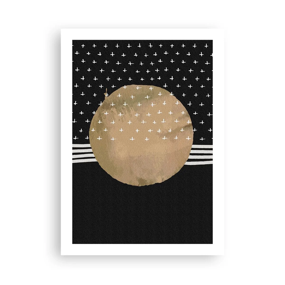 Pôster - Composição: bandeira da galáxia - 50x70 cm