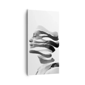 Quadro em tela - Retrato surrealista - 65x120 cm