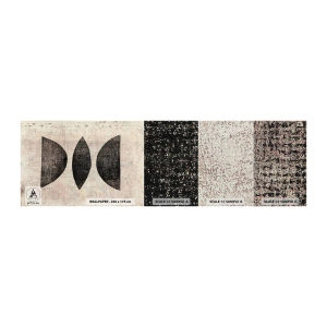 Amostra de papel de parede Premium Canvas - Abstração étnica - Abstração, Pedaço, Arte Moderna - 100x30 cm